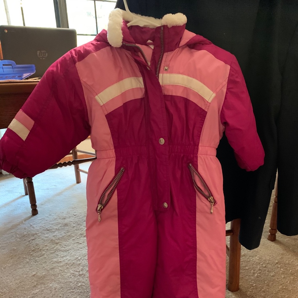 Toddler girl snowsuit